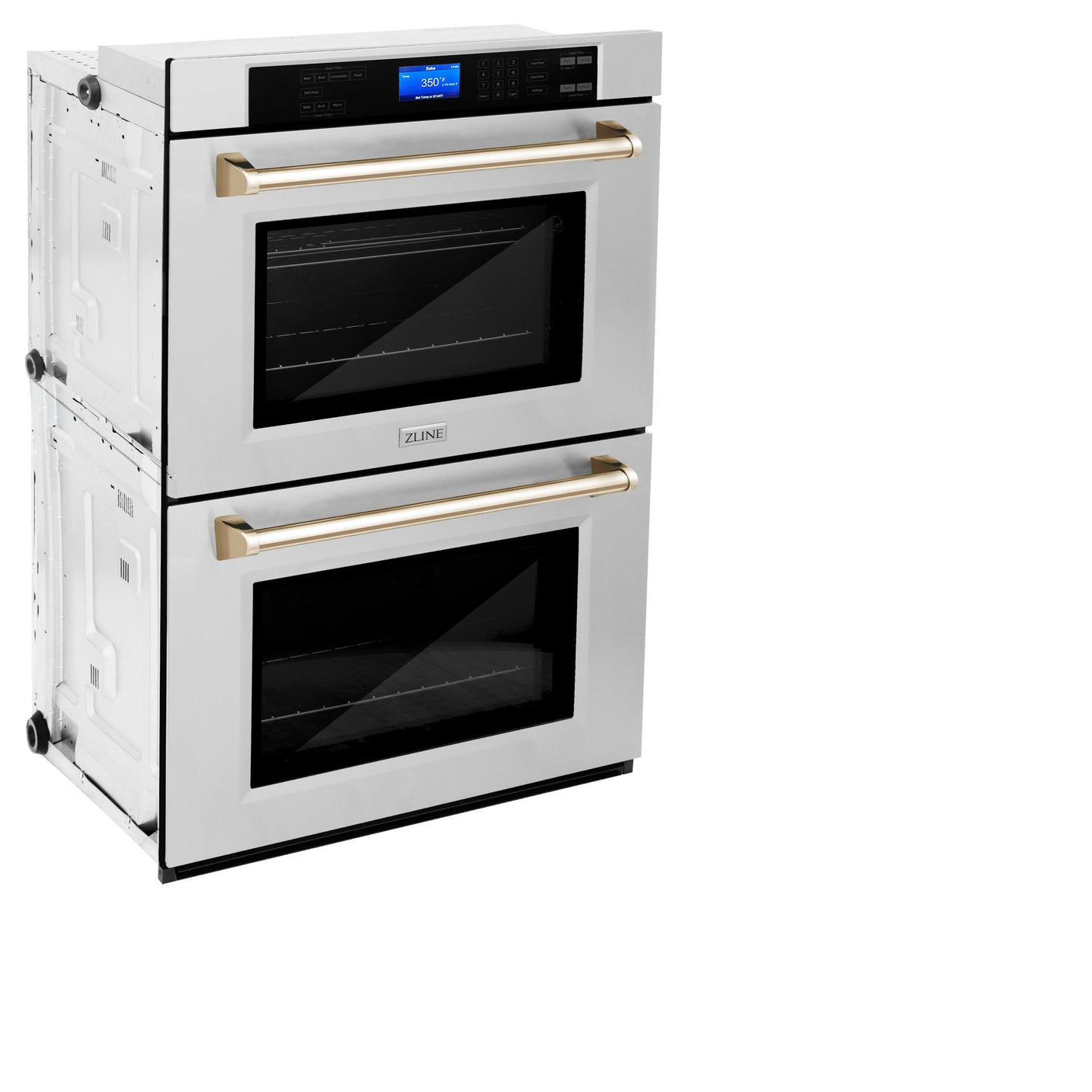 ZLINE 30" Autograph Edition Double Wall Oven with Self Clean and True Convection in Stainless Steel (AWDZ-30) [Color: Gold]