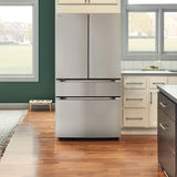 30 cu. ft. Smart Standard-Depth MAX™ 4-Door French Door Refrigerator with Full-Convert Drawer™