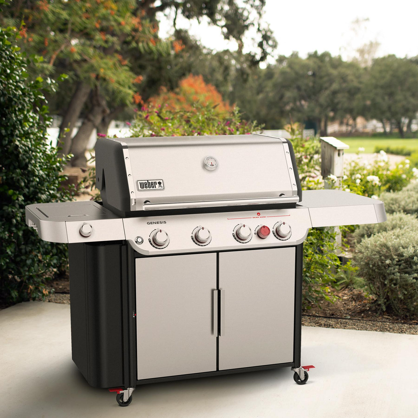 Genesis S-435 Gas Grill (Liquid Propane) - Stainless Steel