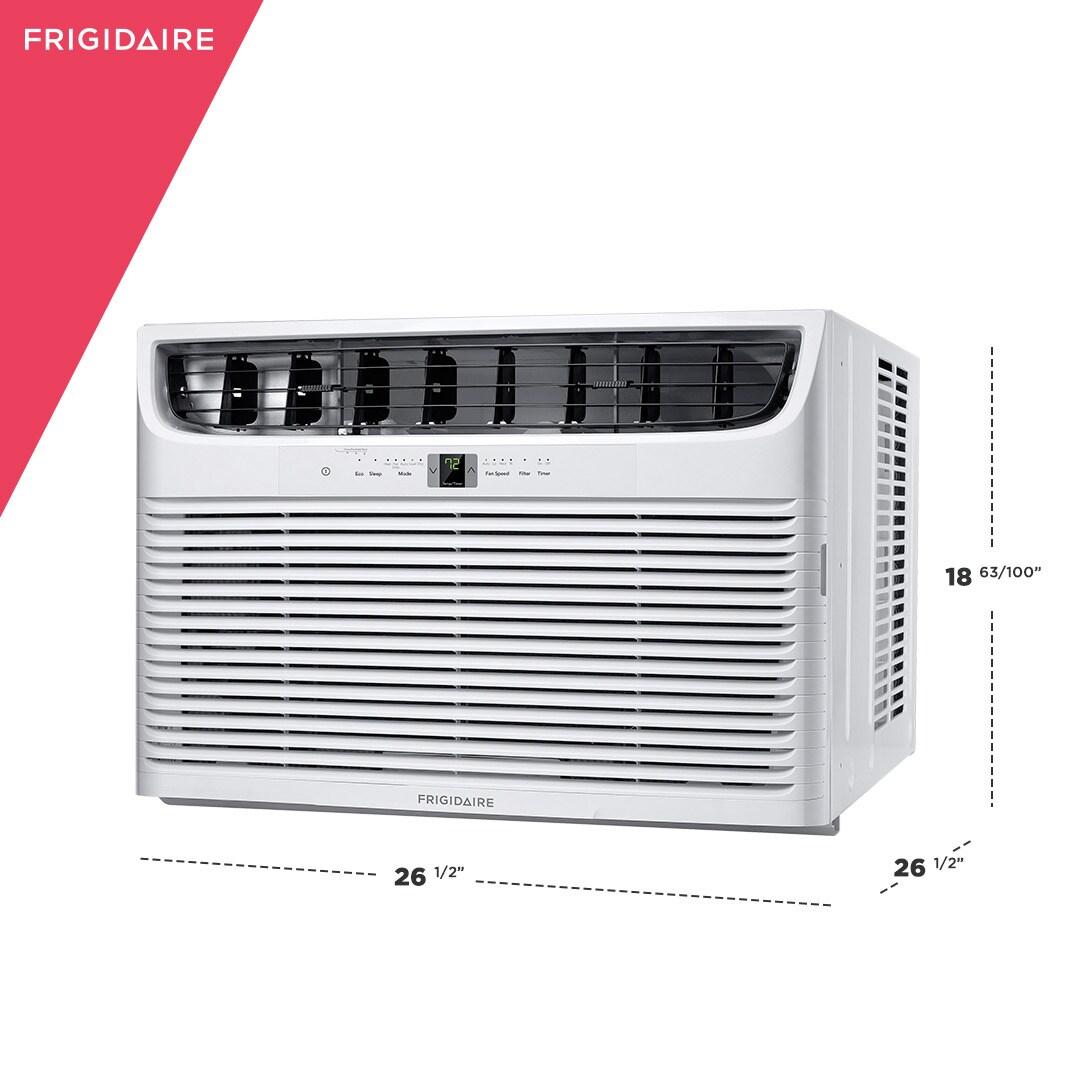 Frigidaire 25,000 BTU Window Air Conditioner with Supplemental Heat and Slide Out Chassis