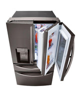 23 cu. ft. Smart InstaView™ Door-in-Door® Counter-Depth Refrigerator with Craft Ice™