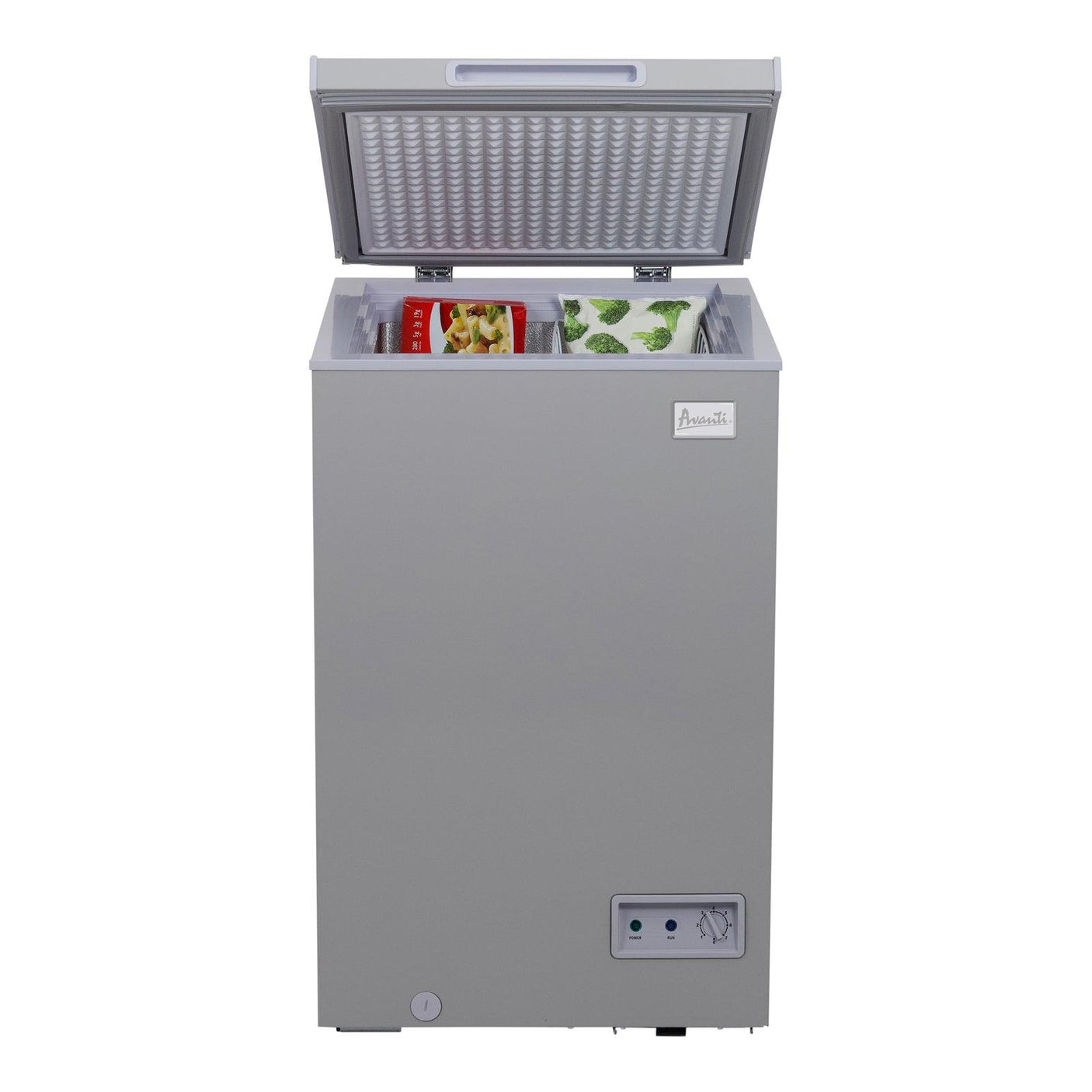 Avanti Garage Ready Chest Freezer - Platinum / 3.5 cu. ft.