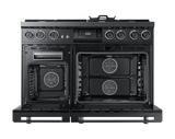 48" Pro Dual-Fuel Steam Range, Graphite Stainless Steel, Natural Gas