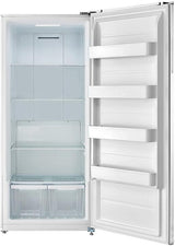 F21ARESWW 33" All Refrigerator with 21 cu. ft. Capacity, LED Lighting, Spillproof Glass Shelves, Electronic Control, Adjustable Legs, Total No Frost, Recessed Handle, in White