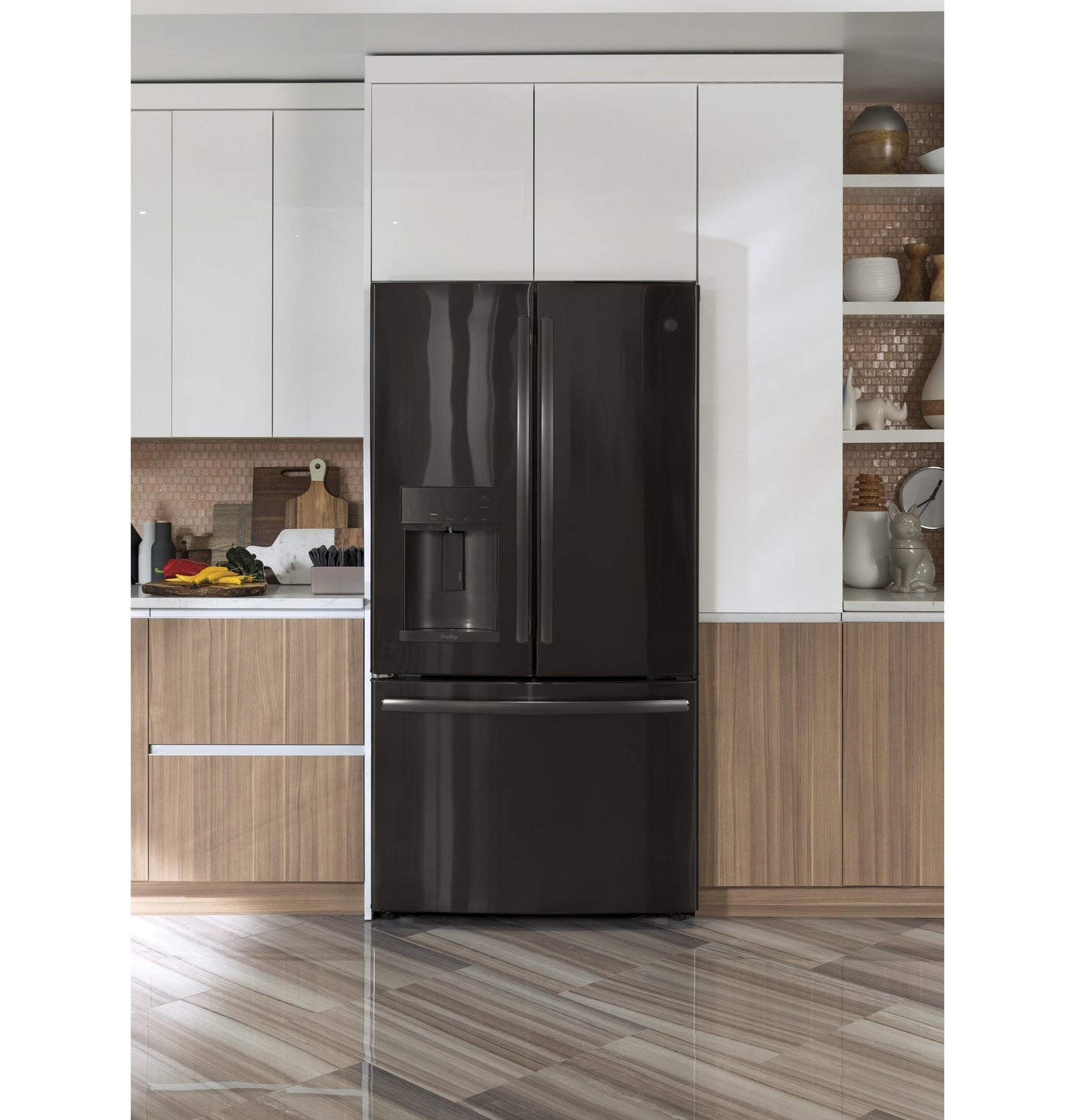 GE Profile™ ENERGY STAR® 27.7 Cu. Ft. French-Door Refrigerator with Hands-Free AutoFill