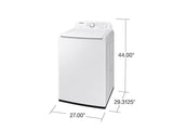 4.0 cu. ft. Top Load Washer with ActiveWave™ Agitator and Soft-Close Lid in White