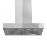 ZLINE Ducted Outdoor Island Mount Range Hood in Stainless Steel (KECOMi-304)