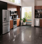 GE Profile™ 22.4 Cu. Ft. Smart Counter-Depth Fingerprint Resistant 4-Door French-Door Refrigerator with Door In Door