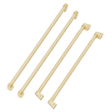 ZLINE 60 in. Polished Gold Handle Set (4 Handles) (RBIVHZ-G-60)