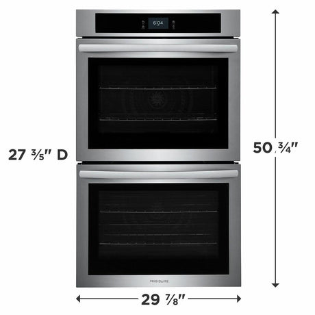 Frigidaire 30" Double Electric Wall Oven with Fan Convection