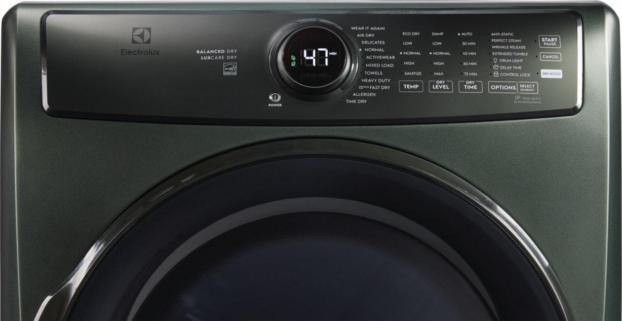 Electrolux Front Load Perfect Steam™ Electric Dryer with Balanced Dry™ and Instant Refresh - 8.0 Cu. Ft.