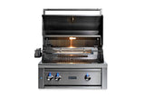 30" Built-In Grill - 1 Trident™ w/ Rotisserie - Desert Sage