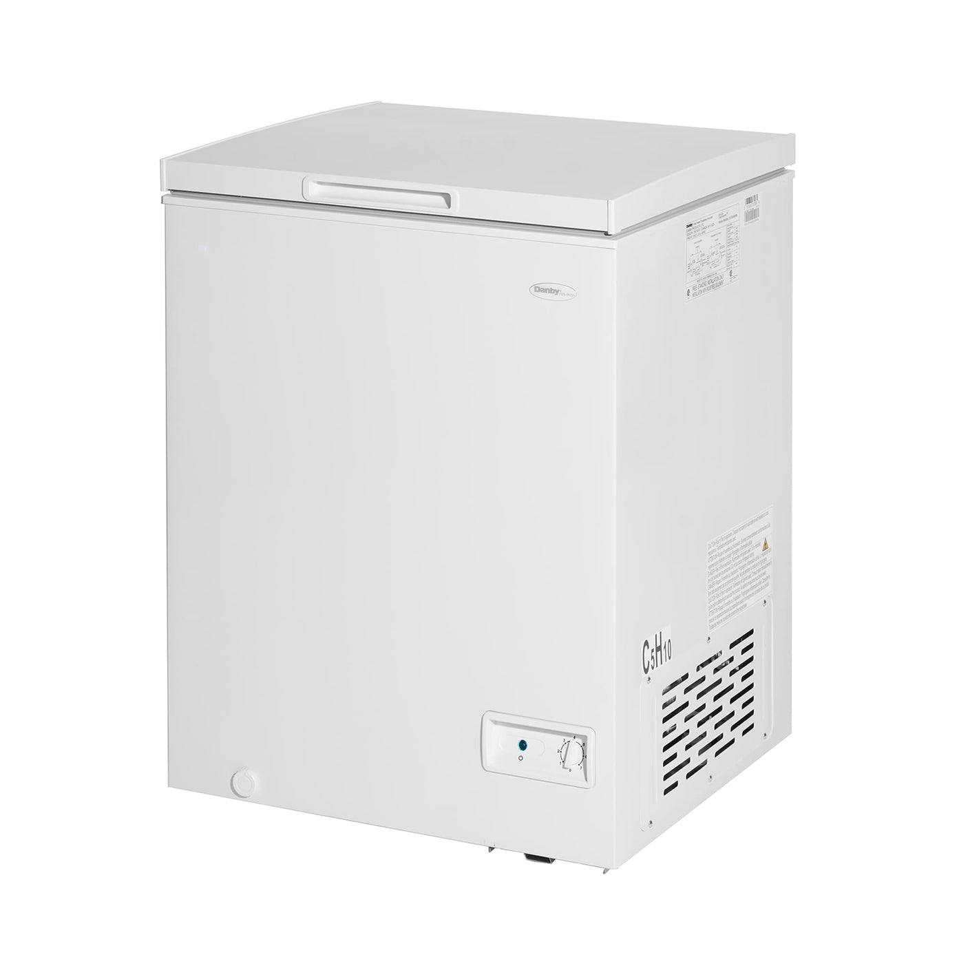 Danby 5.0 cu. ft. Square Model Chest Freezer DOE in White