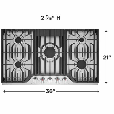 Frigidaire 36" Gas Cooktop