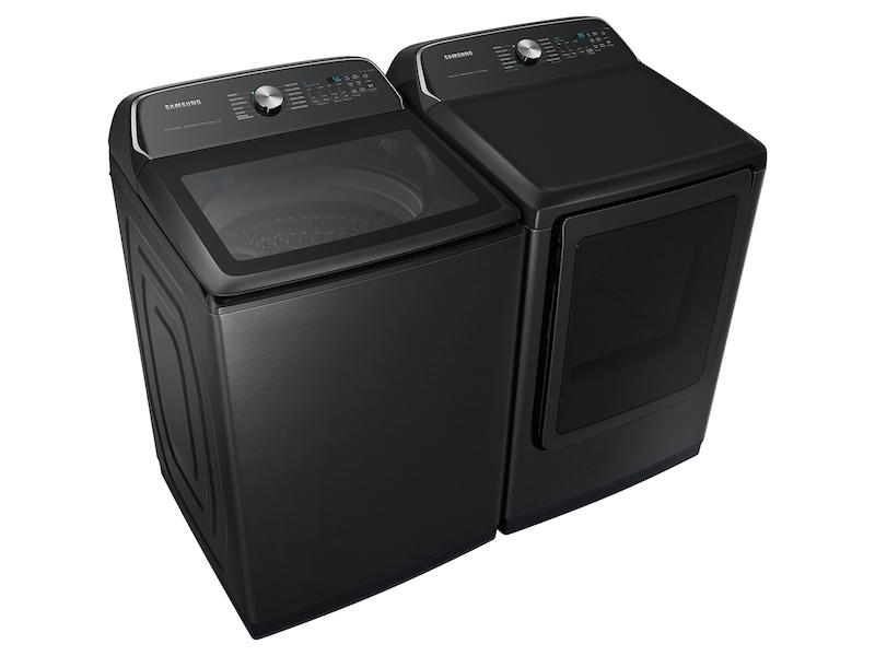 7.4 cu. ft. Smart Electric Dryer with Steam Sanitize+ in Brushed Black