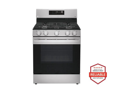 5.8 cu ft. Smart Wi-Fi Enabled Gas Range with EasyClean®