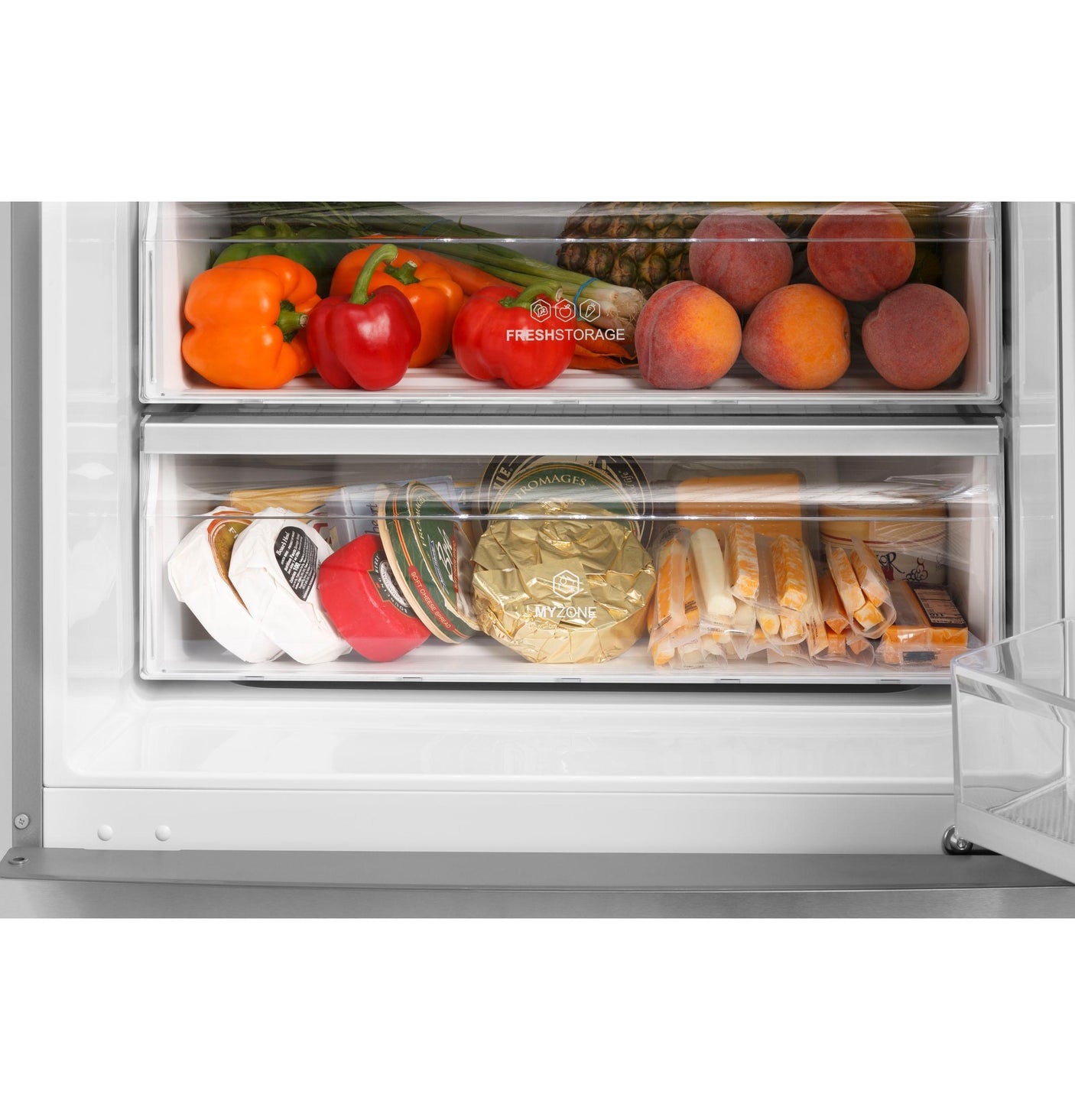 Haier ENERGY STAR® 15 Cu. Ft. Bottom Freezer Refrigerator