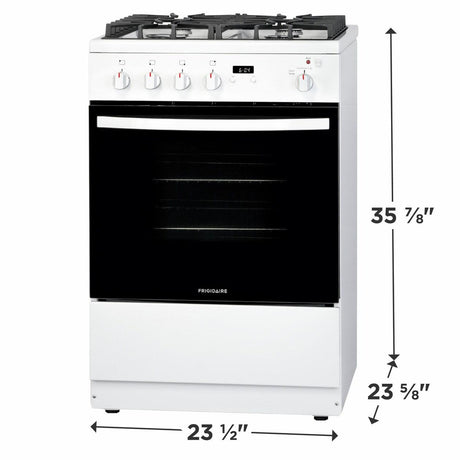 Frigidaire 24" Front Control Freestanding Gas Range