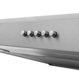 ZLINE 400 CFM Ducted Under Cabinet Range Hood in Stainless Steel - Hardwired Power (617)