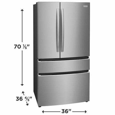 Frigidaire Gallery 27 Cu. Ft. Standard-Depth 4-Door French Door Refrigerator