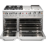 48" Gas Convection Range with 8 Sealed Burners 19K BTU