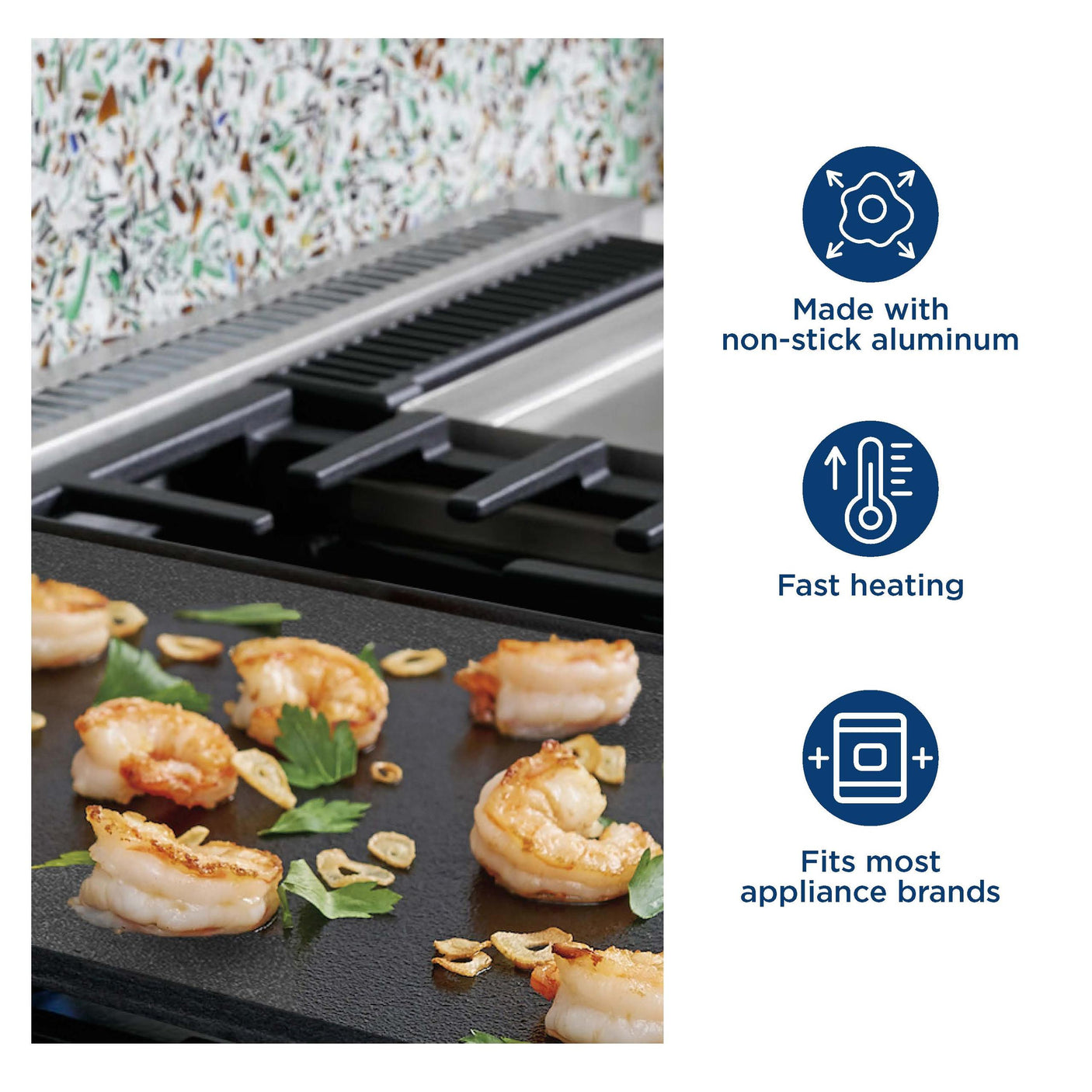 Non-Stick Aluminum Griddle