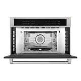 ZLINE 30 In. Microwave Oven in DuraSnow Stainless Steel with Traditional Handle (MWO-30-SS)