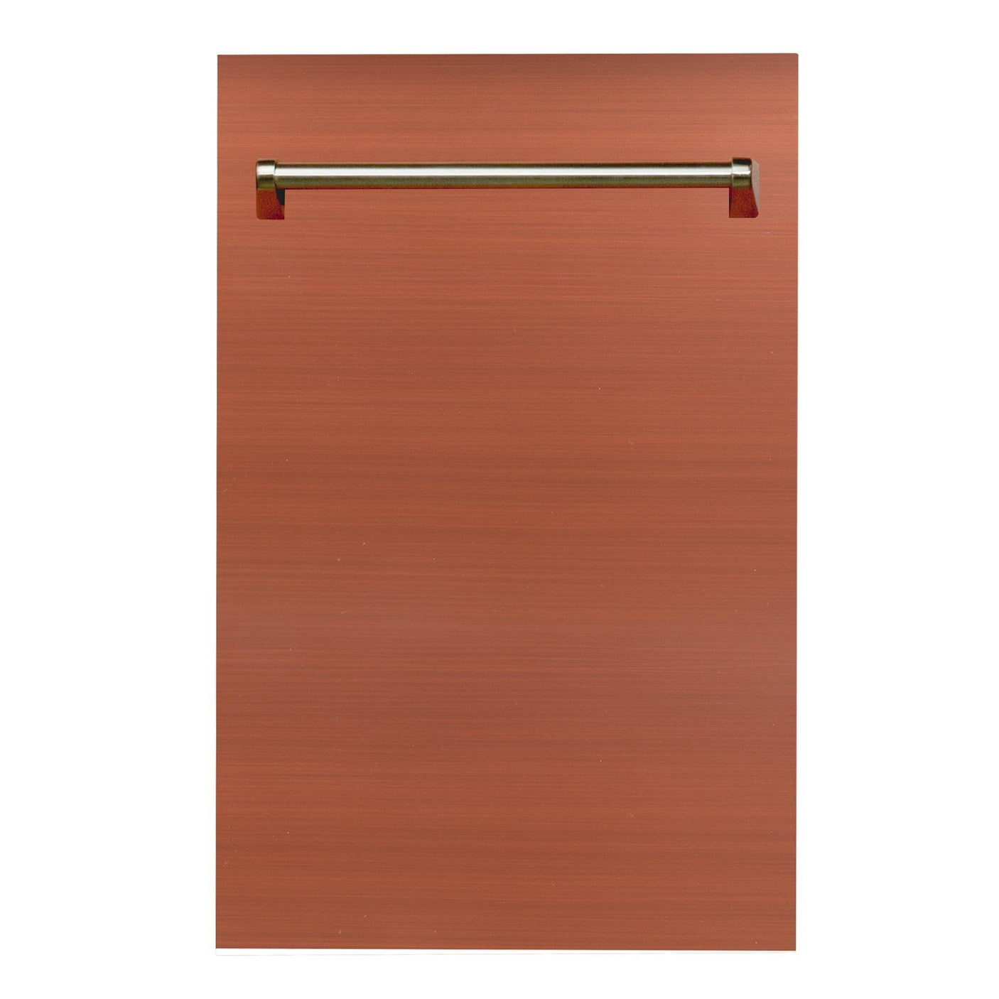 ZLINE 18 in. Dishwasher Panel with Traditional Handle (DP-18) [Color: Hand Hammered Copper]