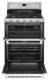 30-inch Wide Double Oven Gas Range with Convection - 6.0 cu. ft.