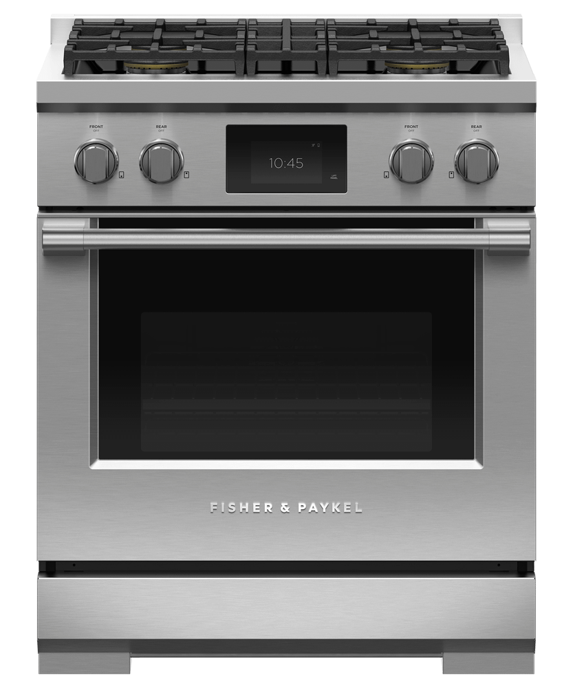 30" Series 9 Professional Dual Fuel 4 Burner Self-Cleaning Range