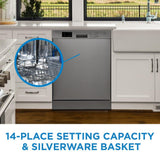 Danby 24" Built in Dishwasher in Stainless Steel