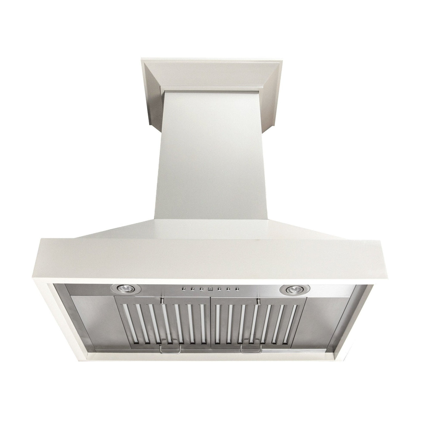 ZLINE Ducted Wooden Wall Mount Range Hood in Cottage White (KBTT)