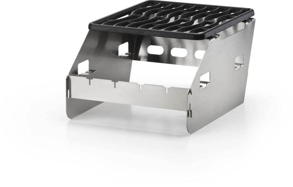 Side Burner Windshield - Small with Skewer Rack