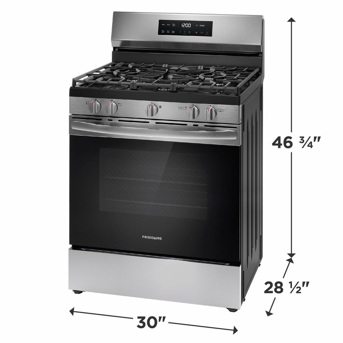 Frigidaire 30" Gas Range with Quick Boil