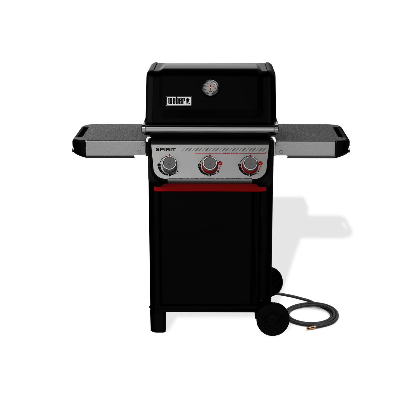 Spirit® E-325 Gas Grill (Natural Gas) - Black