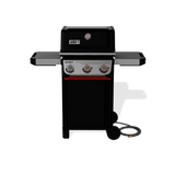 Spirit® E-325 Gas Grill (Natural Gas) - Black