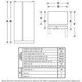 GE 21.8 Cu. Ft. Counter-Depth Fingerprint Resistant Side-By-Side Refrigerator