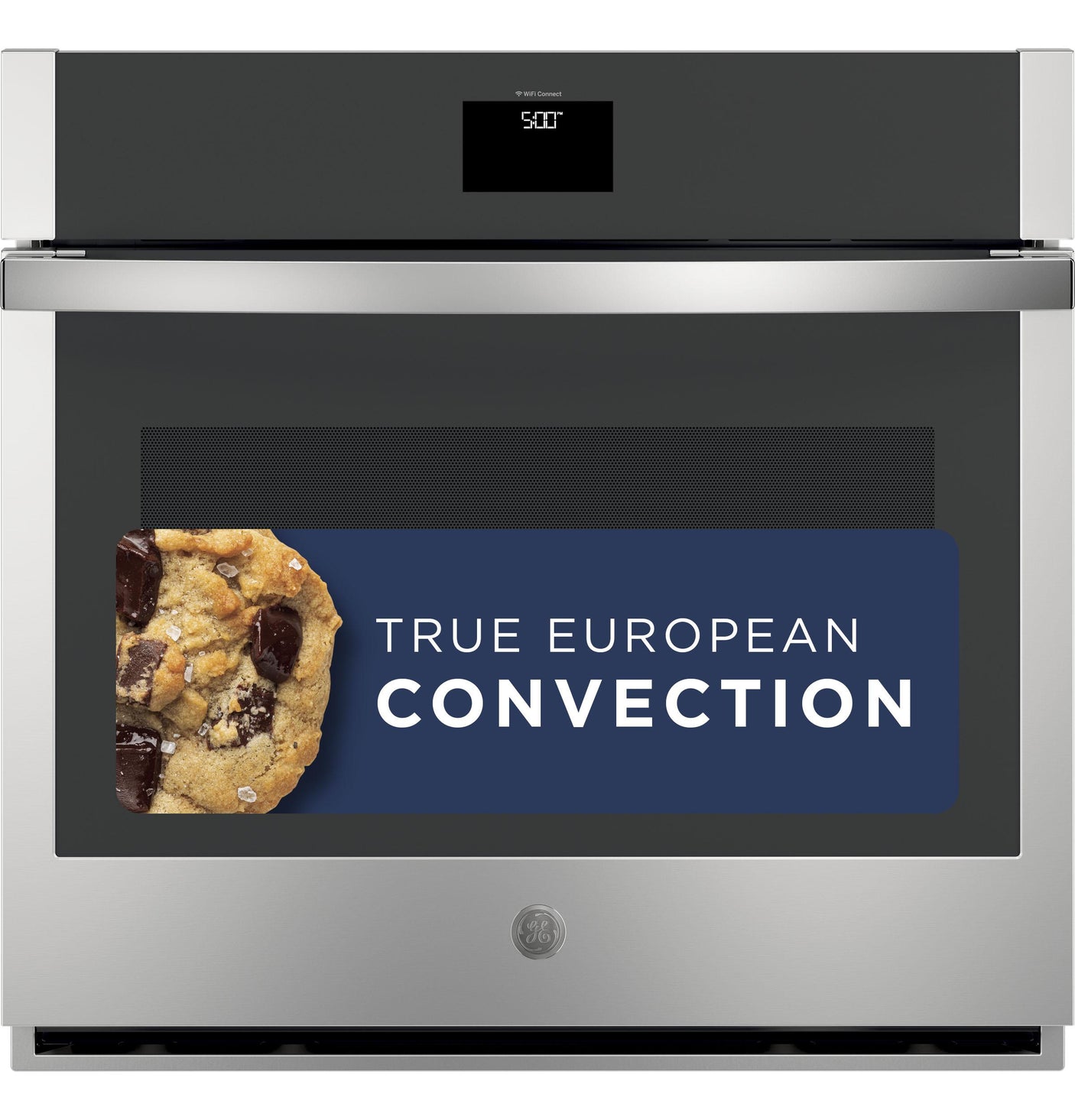 GE® 30" Smart Built-In Self-Clean Convection Single Wall Oven with Never Scrub Racks