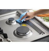 GE Profile™ 36" Built-In Tri-Ring Gas Cooktop with 5 Burners and Included Extra-Large Integrated Griddle