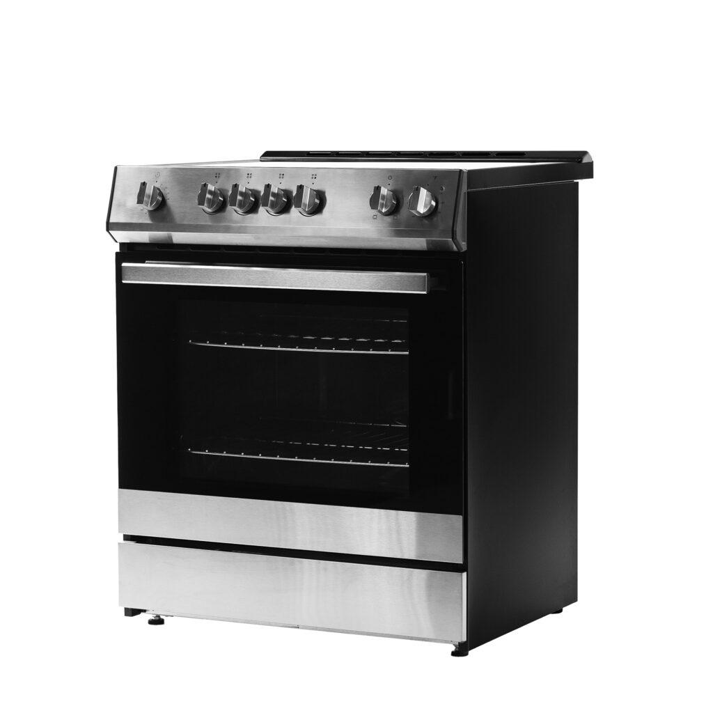 Danby 30"" Slide in Smooth Top Electric Range with Knob Controls in Stainless Steel