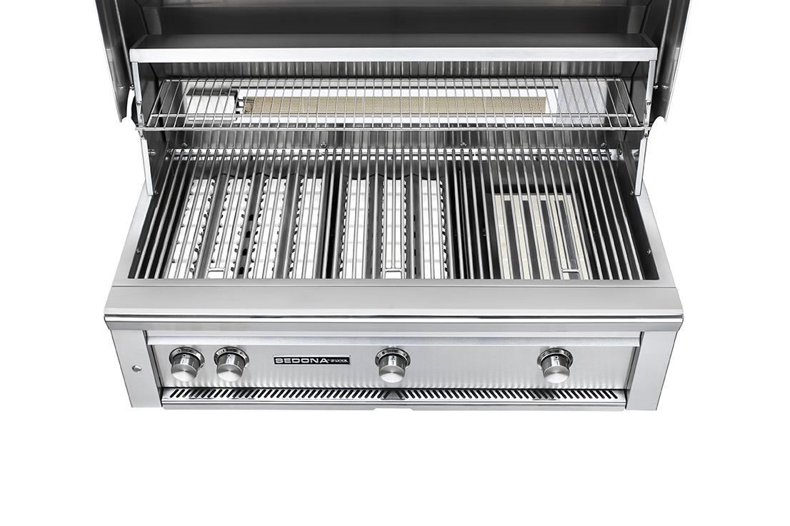 42" Built In Sedona Grill w/Rotisserie - 1 ProSear/2 SS Tube Burners