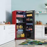 Danby 11.0 cu. ft. Apartment Size Fridge in Metallic Red