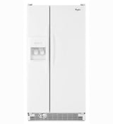 22 cu. ft. Side-by-Side Refrigerator with Full-Width Adjustable Slide-Out SpillGuard Glass Shelves