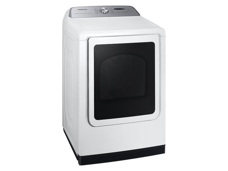 7.4 cu. ft. Smart Electric Dryer with Pet Care Dry and Steam Sanitize+ in White