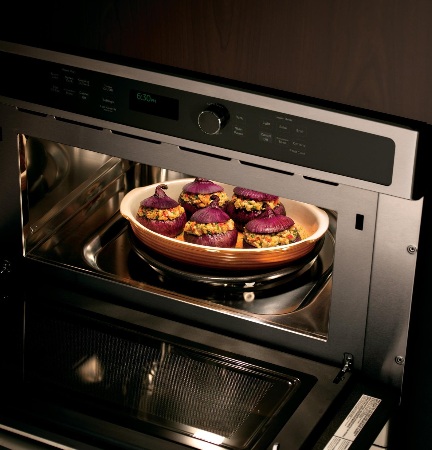 GE Profile™ 30 in. Combination Double Wall Oven with Convection and Advantium® Technology