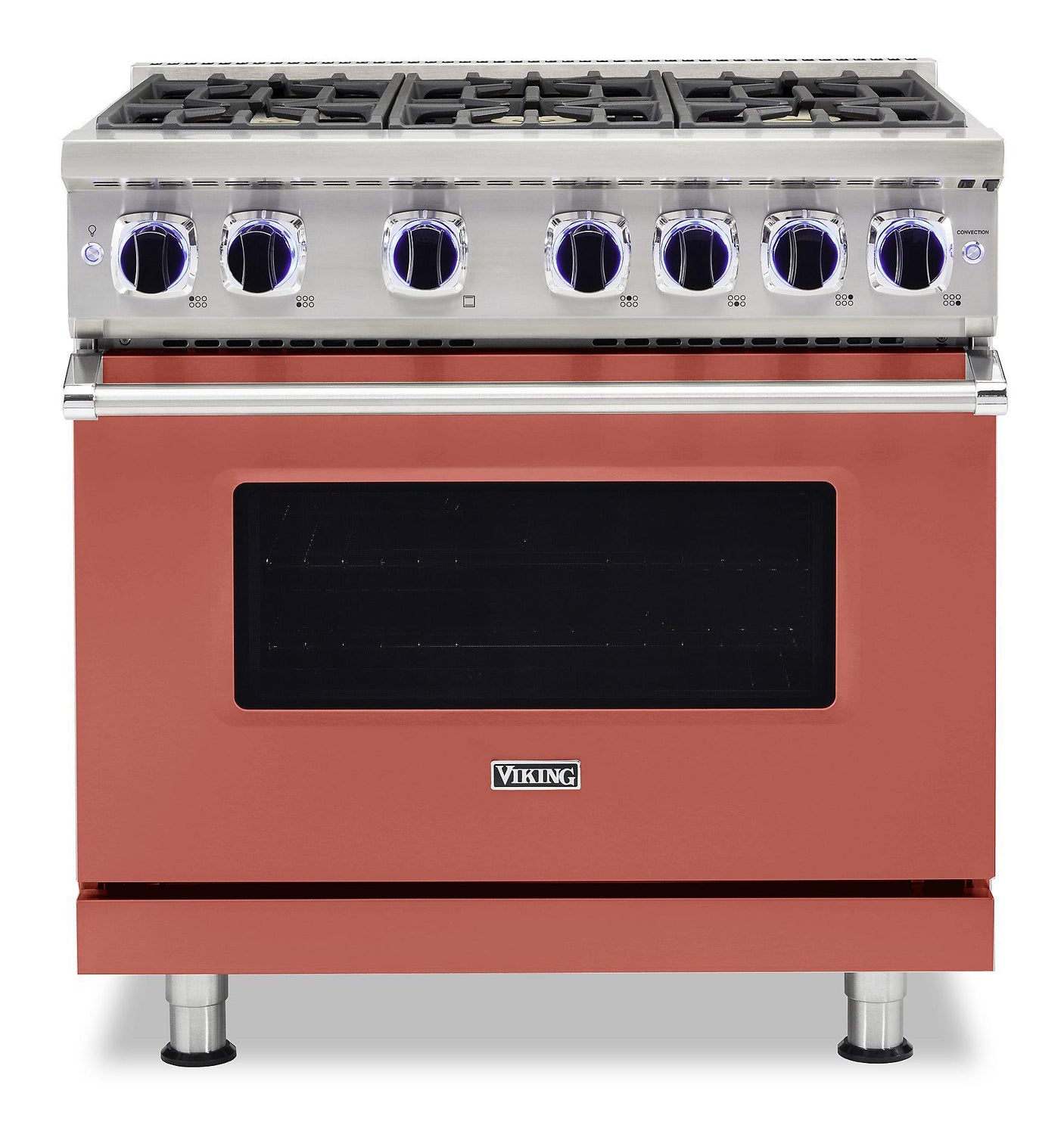 36" Sealed Burner Gas Range - VGR7362 Viking 7 Series