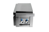 Cart Mounted Double side burner -fits all grill sizes