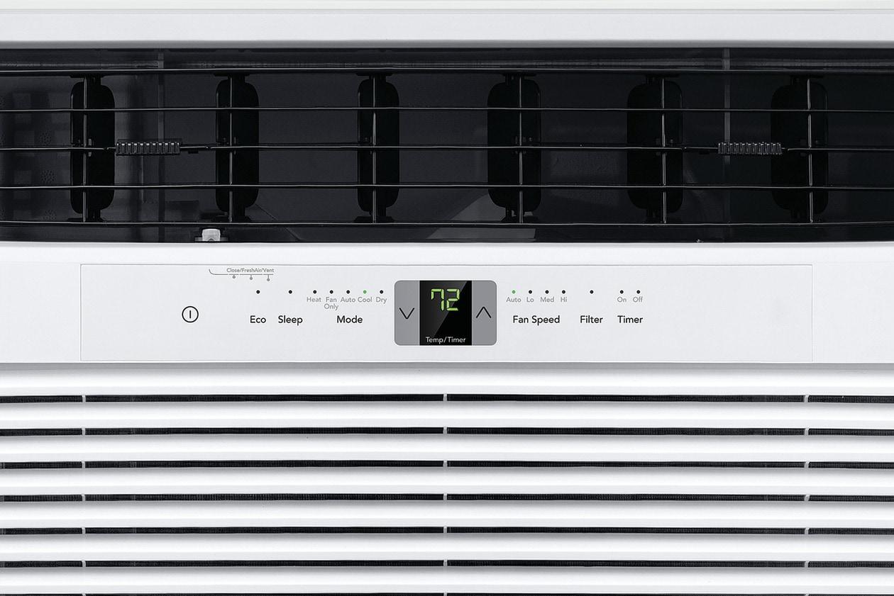 Frigidaire 25,000 BTU Window Air Conditioner with Supplemental Heat and Slide Out Chassis