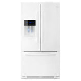 36-inch French Door Bottom-Freezer Refrigerator with Fast Cool Option - white