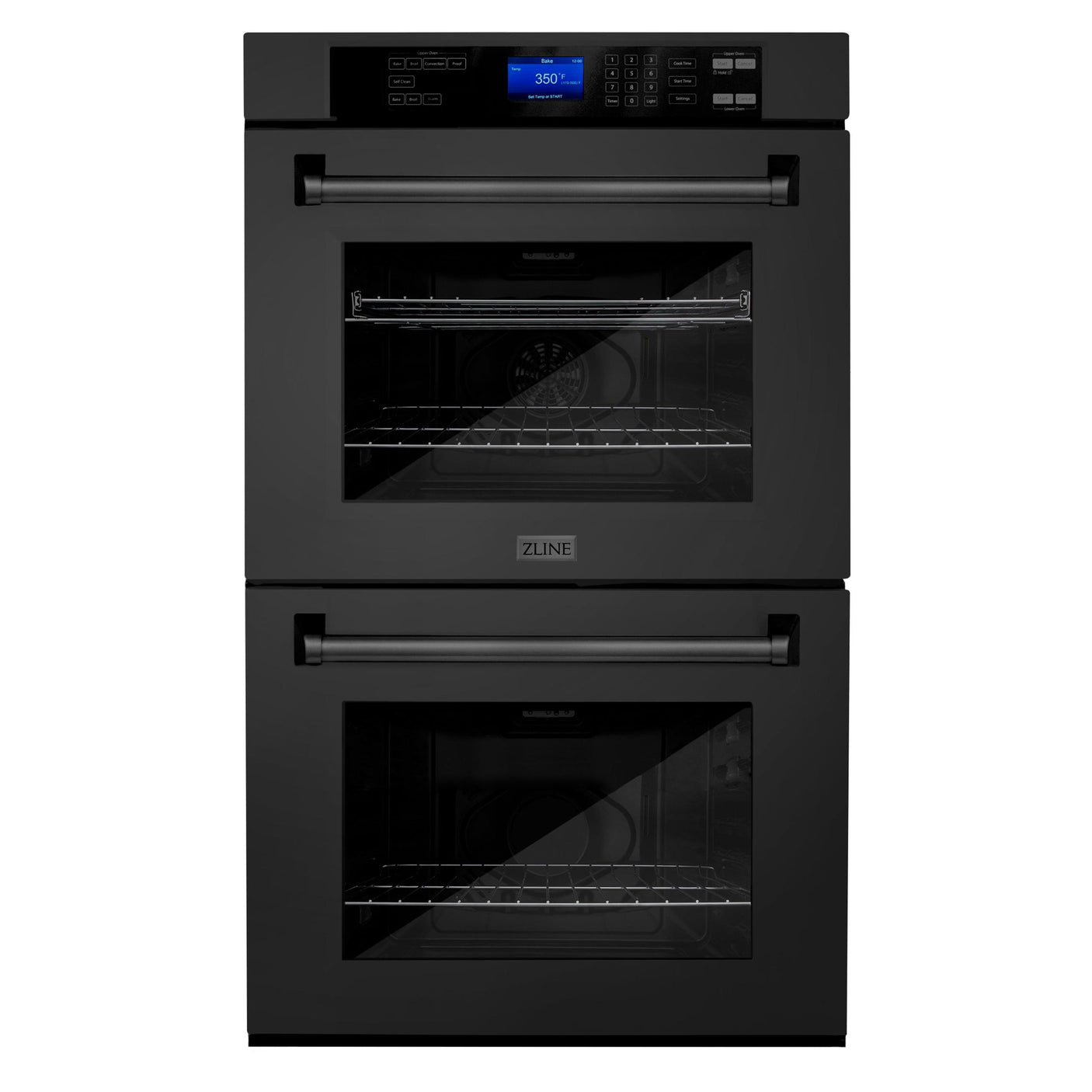 ZLINE 30 in. Professional Double Wall Oven with Self Clean (AWD-30) [Color: Black Stainless Steel]